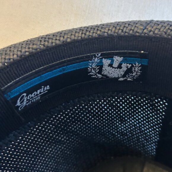 Goorin Braided Straw Fedora - Black - Picture 6 of 9